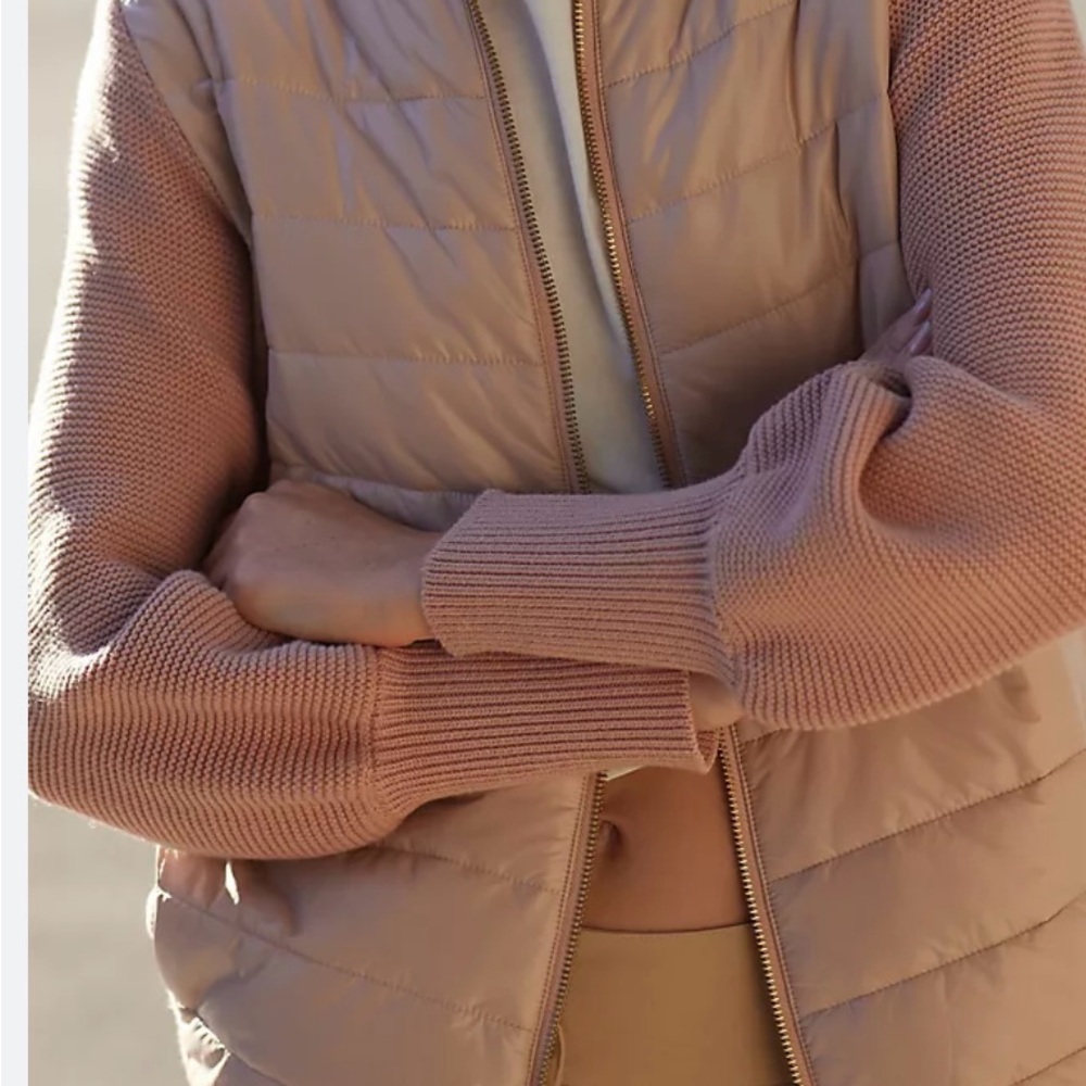 Varley Anthropologie Larkin Jacket in Rose size small - Picture 4 of 12